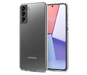 Spigen Liquid Crystal ochranný kryt pro Samsung Galaxy S21+ čirá