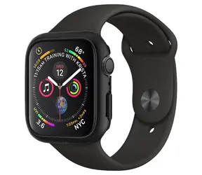 Spigen Thin Fit ochranný kryt pro Apple Watch 6 & SE & 5 & 4 44 mm černá