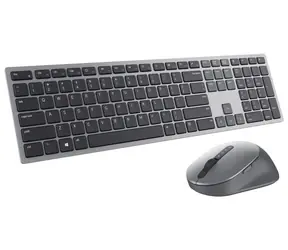 DELL KM7321W CZ šedá / Set bezdrátové klávesnice a myši / CZ&SK / 2.4GHz / Bluetooth 
