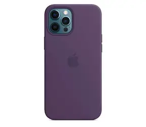 Apple silikonový kryt s MagSafe pro iPhone 12 Pro Max ametystová