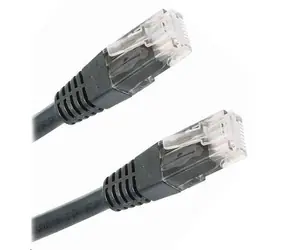 Lynx PK-UTP5E-020-BLK Patch kabel Cat5E černá / UTP / 2m