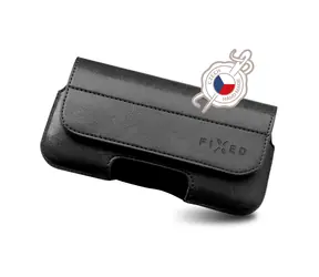 FIXED Sarif Horizontální pouzdro se zavíráním velikost 6XL+ černá / PU kůže