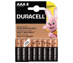 DURACELL - Basic baterie AAA 8 ks