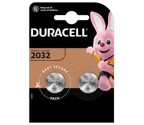 DURACELL - LI knoflíková baterie CR2032 2 ks