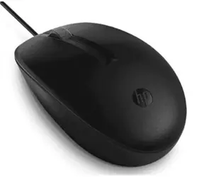 HP 125 optická myš černá / Drátová optická myš / USB-A 