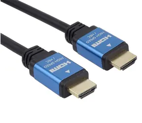 PremiumCord HDMI 2.0b High Speed + Ethernet 4Kx2K@60Hz kabel 1m /  zlacené konektory