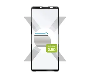 FIXED Full-Cover Ochranné tvrzené sklo pro Sony Xperia 10 III černá / lepení přes celý displej 