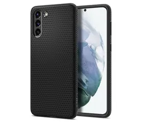 Spigen Liquid Air ochranný kryt pro Samsung Galaxy S21 černá