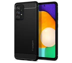 Spigen Rugged Armor pouzdro pro Samsung Galaxy A52 & A52 5G černá