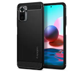 Spigen Rugged Armor pouzdro pro Xiaomi Redmi Note 10 & 10S černá