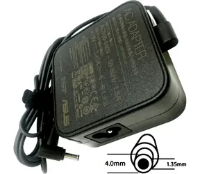 ASUS originální adaptér 65W 19V (4.0 x 1.35mm) černá / pro notebooky Asus / EU plug