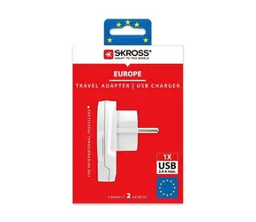 SKROSS PA29USB cestovní adaptér USA USB pro použití ve Spojených státech / vč. 2x USB 2400mA