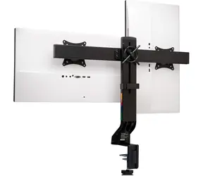 Kensington Kompaktní rameno na dva monitory SmartFit černá / až 27" / až 8 kg / výška 239–470 mm