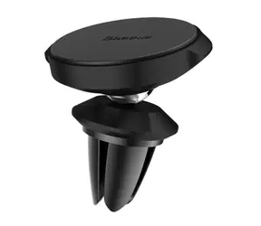 Baseus SUER-A01 Small Ears černá / Magnetický držák na ventilační mřížku