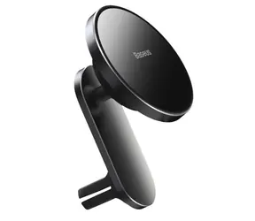 Baseus WXJN-01 Big Energy černá / Držák do auta s bezdrátovým nabíjením 15 W