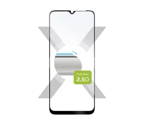 FIXED Full-Cover Ochranné tvrzené sklo pro Samsung Galaxy A22 5G černá / lepení přes celý displej