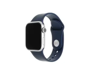 FIXED Silicone Strap Set silikonových řemínků pro Apple Watch 42 mm & 44 mm modrá