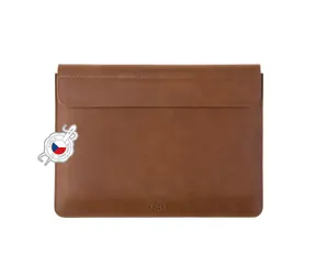 FIXED Oxford Kožené pouzdro pro Apple MacBook 12" hnědá