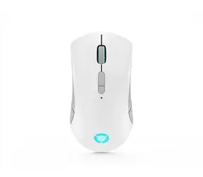 Lenovo Legion M600 bílá / Bezdrátová herní myš / 16 000 DPI / Bluetooth 5.0 / USB přijímač / USB 2.0 / RGB