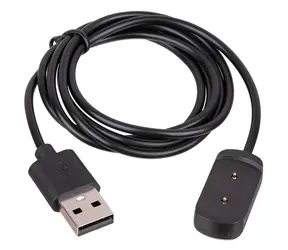 Akyga AK-SW-02 1m černá / USB Nabíjecí kabel pro Amazfit GTS GTR T-Rex