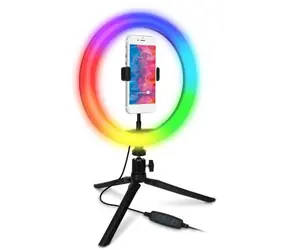 CONNECT IT Selfie10RGB kruhové světlo / 10" RGB LED 