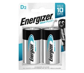 Energizer MAX Plus Baterie -  Velký monočlánek D 2 ks