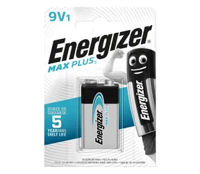Energizer MAX Plus Baterie -  9V 1 ks