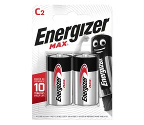 Energizer MAX Baterie -  Malý monočlánek C 2 ks
