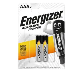 Energizer Alkaline Power Baterie - Mikrotužka AAA 2 ks