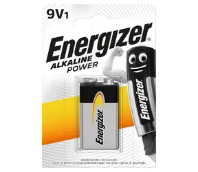 Energizer Alkaline Power Baterie - 9V 1 ks