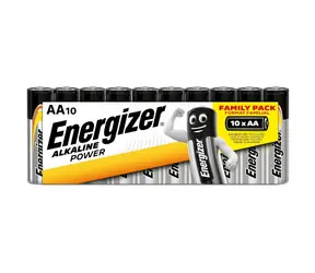 Energizer Alkaline Power Baterie - Tužka AA Family Pack 10 ks