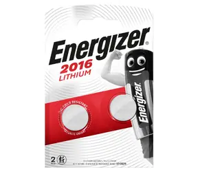 Energizer Lithiová knoflíková baterie - CR2016 2 ks
