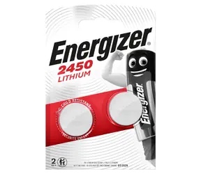 Energizer Lithiová knoflíková baterie - CR2450 2 ks