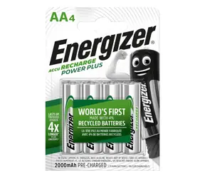 Energizer POWER PLUS Nabíjecí baterie - AA - 2000 mAh 4 ks