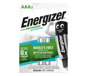 Energizer EXTREME Nabíjecí baterie - AAA - 800 mAh 2 ks