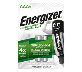 Energizer POWER PLUS Nabíjecí baterie - AAA - 700 mAh 2 ks