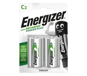 Energizer POWER PLUS Nabíjecí baterie - C - 2500 mAh 2 ks