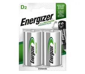 Energizer POWER PLUS Nabíjecí baterie - D - 2500 mAh 2 ks