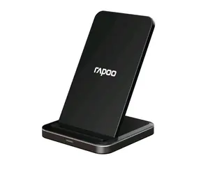 Rapoo XC220 bezdrátová nabíječka černá / QC 3.0 / Qi / 10W / doprodej