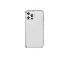 Uniq Hybrid Air Fender Antimicrobial pouzdro pro Apple iPhone 12 Pro Max NUDE (transparentní)