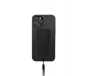 Uniq Hybrid Heldro Antimicrobial pouzdro pro Apple iPhone 12 Pro Max MIDNIGHT BLACK (černá)