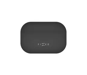 FIXED Silky Ultratenké silikonové pouzdro pro Apple Airpods Pro černá