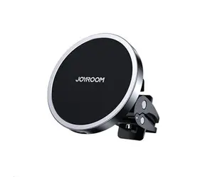 Joyroom JR-ZS240 Magnetický držák telefonu do auta černá / do ventilace / Bezdrátové nabíjení až 15W
