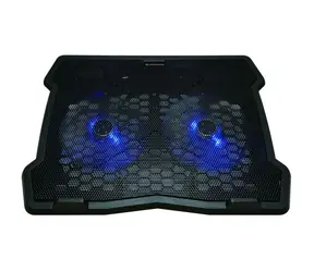 Conceptronic THANA06B chladicí podložka pod notebook / pro 15.6" notebook / 2x 12.5 cm větrák / USB napájení