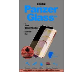 PanzerGlass Tvrzené sklo Case Friendly AB pro Apple iPhone 12 Pro Max černá