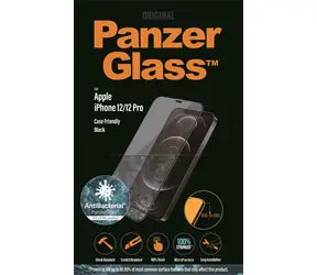 PanzerGlass Tvrzené sklo Case Friendly AB pro Apple iPhone 12 & 12 Pro černá