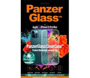 PanzerGlass Pouzdro ClearCase pro Apple iPhone 12 Pro Max čirá