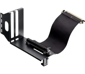 Raijintek Paxx Vertikální PCI slot-záslepka + plochý Riser kabel PCIe x16 20 cm
