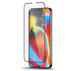 Spigen tR Slim HD ochranné sklo pro iPhone 13 & 13 Pro & 16e černá