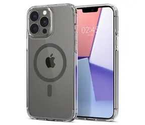 Spigen Ultra Hybrid Mag ochranný kryt pro Apple iPhone 13 Pro Max šedá